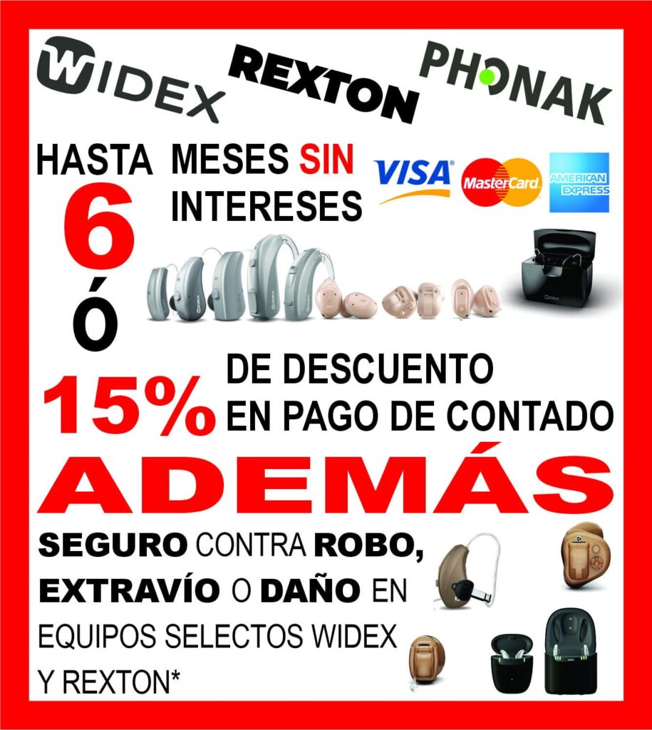 6 Meses sin intereses o 15% de descuento. Mayo 2026