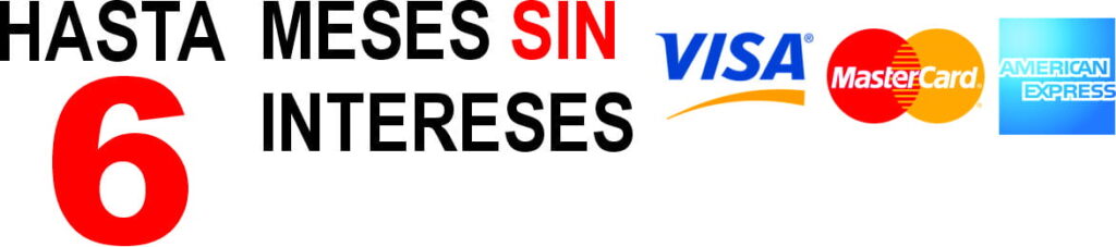6 meses Logos tarjetas